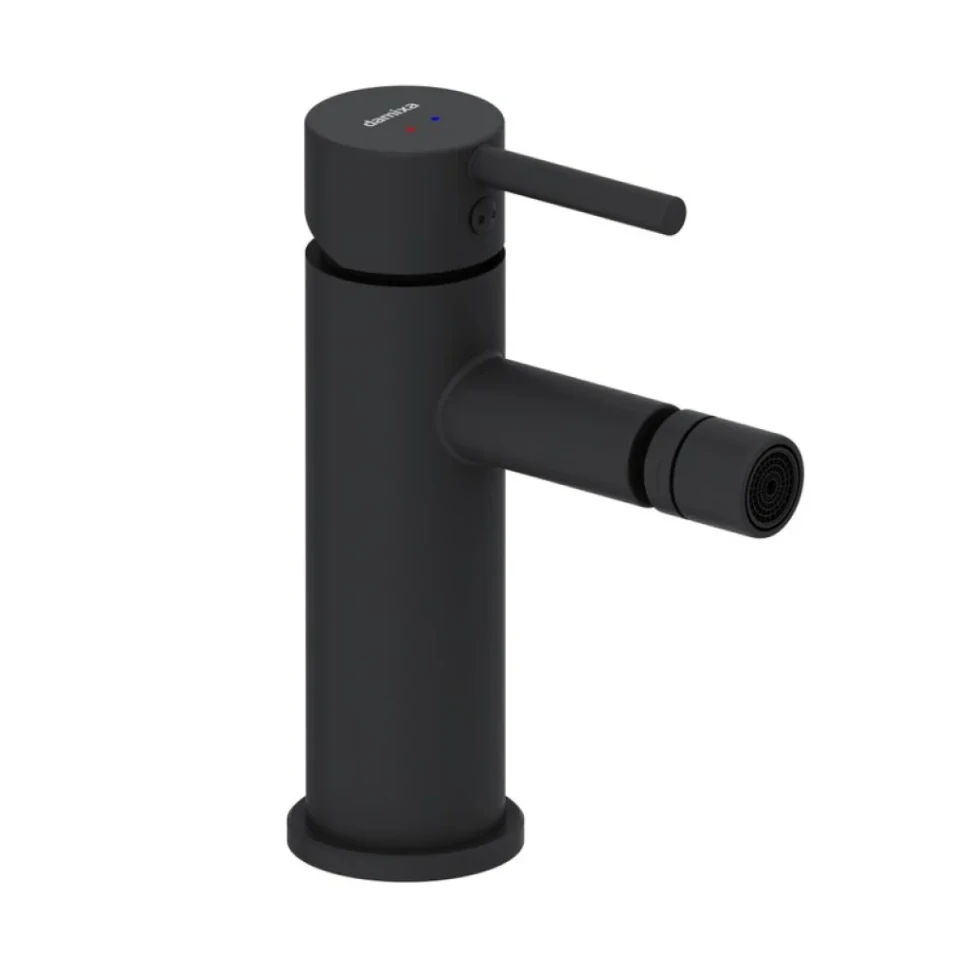 Смеситель для биде Damixa Scandinavian Pure 360240300 с донным клапаном, матовый черный