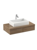 Тумба под раковину со столешницей Ravak Formy SD 100 орех