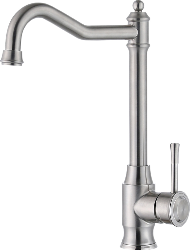 Смеситель для кухни Steel Hammer Inox SH 5208 INOX