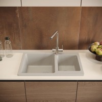 Мойка кухонная Domaci Болонья М-191-003 бежевая Мойка кухонная Domaci Болонья М-191-003 бежевая