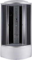 Душевая кабина Niagara NG-2508-14G х220 90х90 тонированные стёкла, с высоким поддоном, с сиденьем