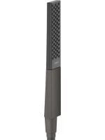 Душевая лейка Hansgrohe Rainfinity 100 26866340 шлифованный черный хром Душевая лейка Hansgrohe Rainfinity 100 26866340 шлифованный черный хром