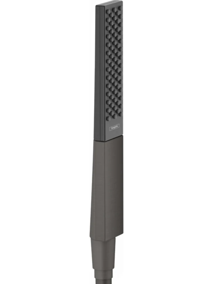 Душевая лейка Hansgrohe Rainfinity 100 26866340 шлифованный черный хром