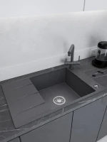 Мойка кухонная Emar Quartz EMQ-1780.Q антрацит
