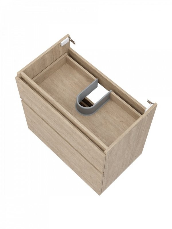 Мебель для ванной комнаты Teymi Laina 75 напольная, светлый дуб