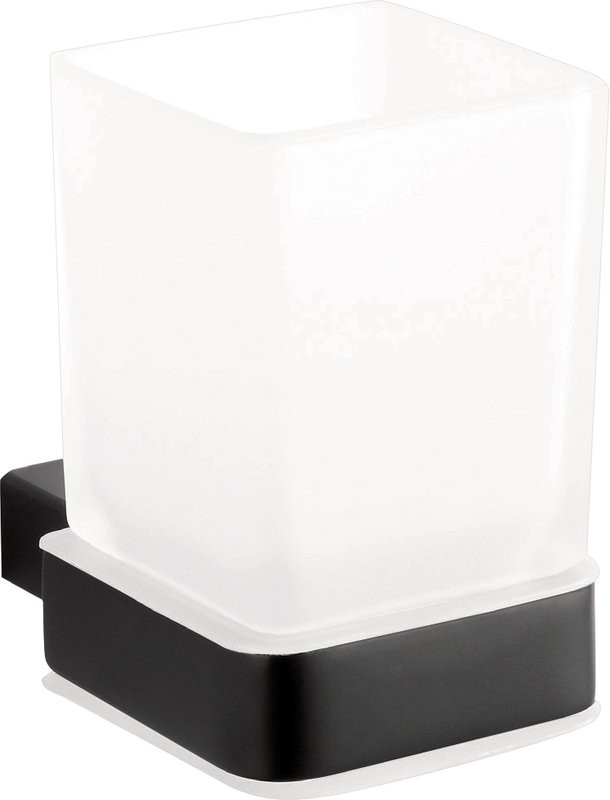 Набор Стакан Bemeta Nero 135011010 + Мыльница 135008020