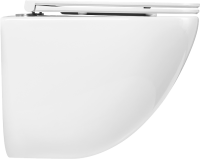 Комплект Унитаз подвесной BelBagno Amanda BB051CHR безободковый + Крышка BB870SC с микролифтом + Инсталляция Geberit Duofix UP 320 111.300.00.5 + Кнопка Sigma 01 115.770.21.5 хром + Крепления 111.815.00.1 к стене + Звукоизоляция