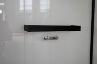 Душевая кабина Ceruttispa Viva 91B 90x90, профиль черный