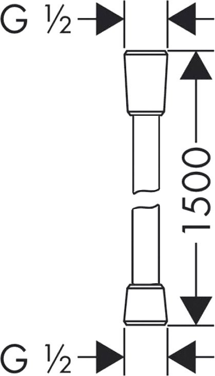 Душевой шланг Lemark Turn-Free LE8025P-Black 150 см
