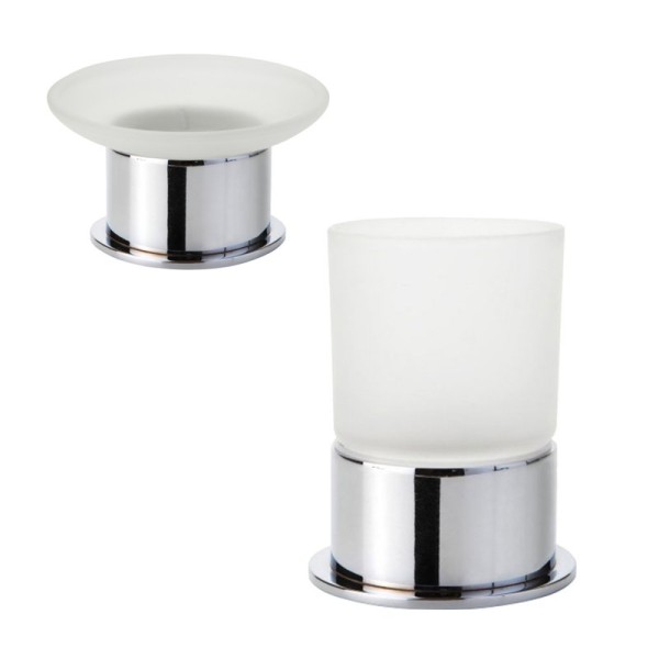 Набор Стакан Bemeta Omega 138110061 + Мыльница 138108191