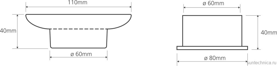 Набор Стакан Bemeta Omega 138110061 + Мыльница 138108191