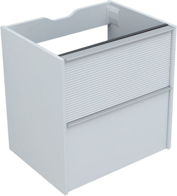 Тумба под раковину без столешницы Aquanet Вита 60 подвесная, белая матовая