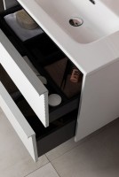 Тумба под раковину без столешницы Aquanet Вита 60 подвесная, белая матовая