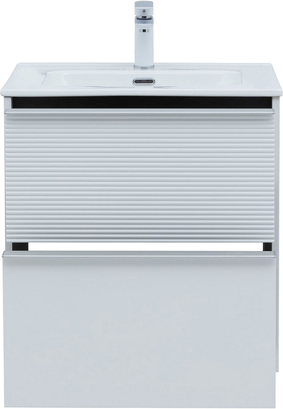 Тумба под раковину без столешницы Aquanet Вита 60 подвесная, белая матовая