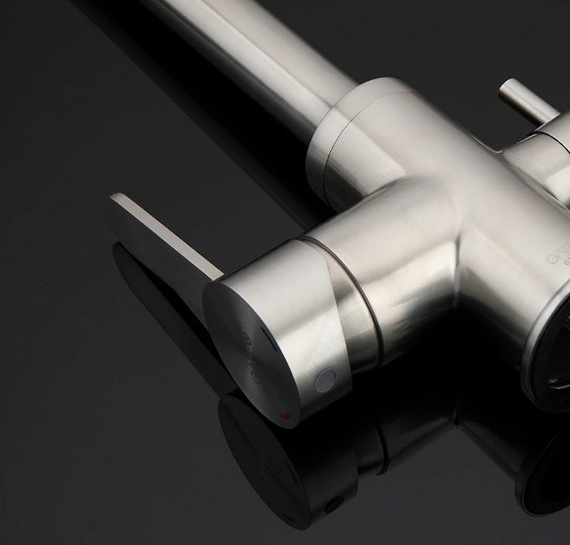 Смеситель для кухни Gappo G4399-1 сатин