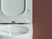 Комплект Унитаз подвесной Ceramicanova Forma CN3009 безободковый + Инсталляция TECE Now 9400412 4 в 1 с кнопкой смыва
