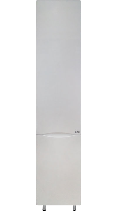 Шкаф пенал для ванной Misty Элвис 35 L белый