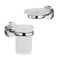 Набор Стакан Wasserkraft Isen K-4028 + Мыльница K-4029 Набор Стакан Wasserkraft Isen K-4028 + Мыльница K-4029