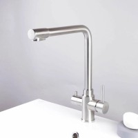 Смеситель для кухни Fashun A54309 сатин