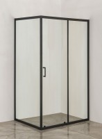 Душевой уголок Orange E23 12090TB стекло прозрачное, профиль черный