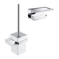 Набор Держатель Boheme New Venturo 10311-CR + Ершик 10319-CR