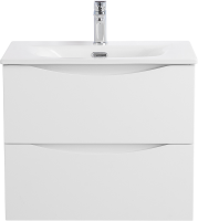 Тумба с раковиной BelBagno Marino-cer-n 60 подвесная, bianco opaco