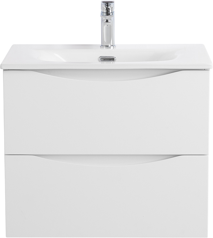 Тумба с раковиной BelBagno Marino-cer-n 60 подвесная, bianco opaco