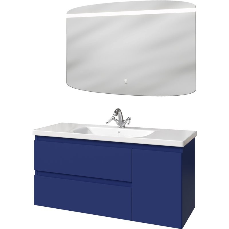 Мебель для ванной комнаты Caprigo Forte 120 R подвесная, океания