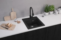 Смеситель для кухни Alveus Primrose 1148265 black matt Смеситель для кухни Alveus Primrose 1148265 black matt