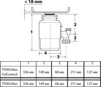 Комплект Мойка D&K DKS505004 сатин + Измельчитель Bort Titan Max Power FullControl