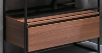 Мебель для ванной комнаты Armadi Art Loft 100 dark wood, напольная
