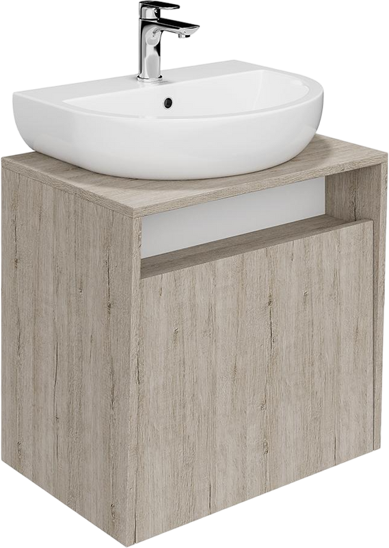 Тумба под раковину KERAMA MARAZZI Pro 60 подвесная, дуб орегон