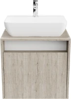 Тумба под раковину KERAMA MARAZZI Pro 60 подвесная, дуб орегон