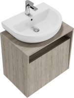 Тумба под раковину KERAMA MARAZZI Pro 60 подвесная, дуб орегон