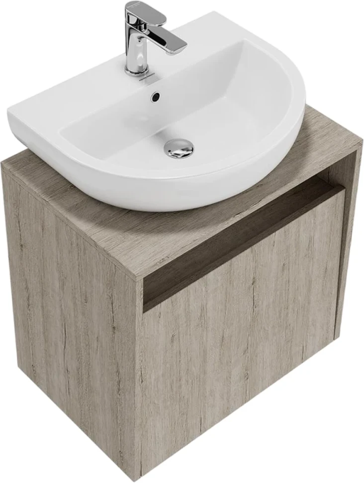 Тумба под раковину KERAMA MARAZZI Pro 60 подвесная, дуб орегон