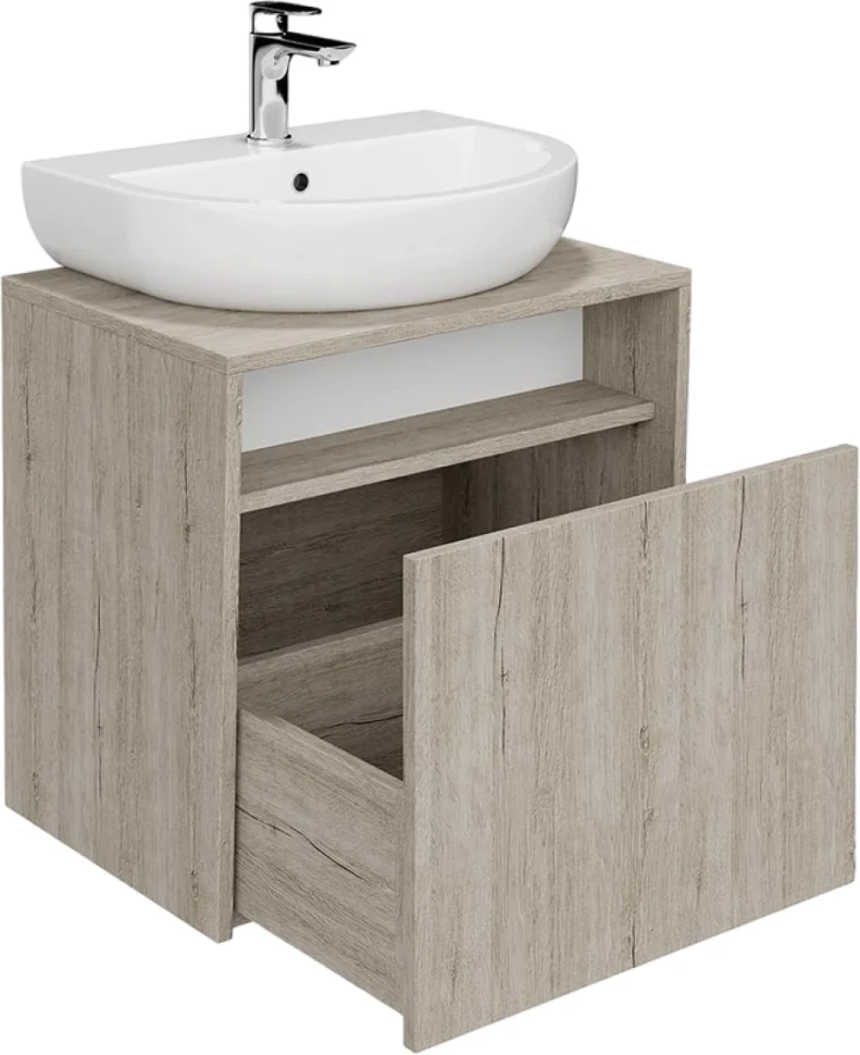 Тумба под раковину KERAMA MARAZZI Pro 60 подвесная, дуб орегон