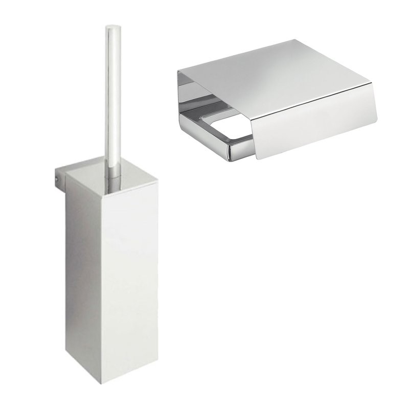 Набор Держатель Colombo Design Lulu B6291 хром + Ершик B6207 хром