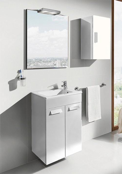 Тумба с раковиной Roca Debba 50 белый