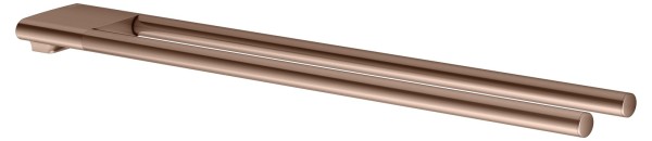 Держатель для полотенец Keuco Edition 400 11518 шлифованное красное золото