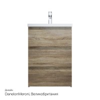 Тумба под раковину без столешницы AM.PM Gem S 60 светлый дуб