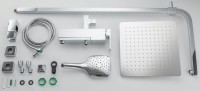 Душевая стойка Gappo G18 G2418-1 хром