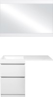 Зеркало Style Line Даллас Люкс 115 белое