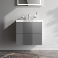 Мебель для ванной комнаты AM.PM Gem 60 графит матовый, подвесная