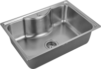 Комплект Мойка Zorg R ZR 6545 нержавеющая сталь + Измельчитель Inox D