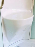 Душевая кабина Royal Bath HP RB90HP6-WC-CH с низким поддоном, с сиденьем