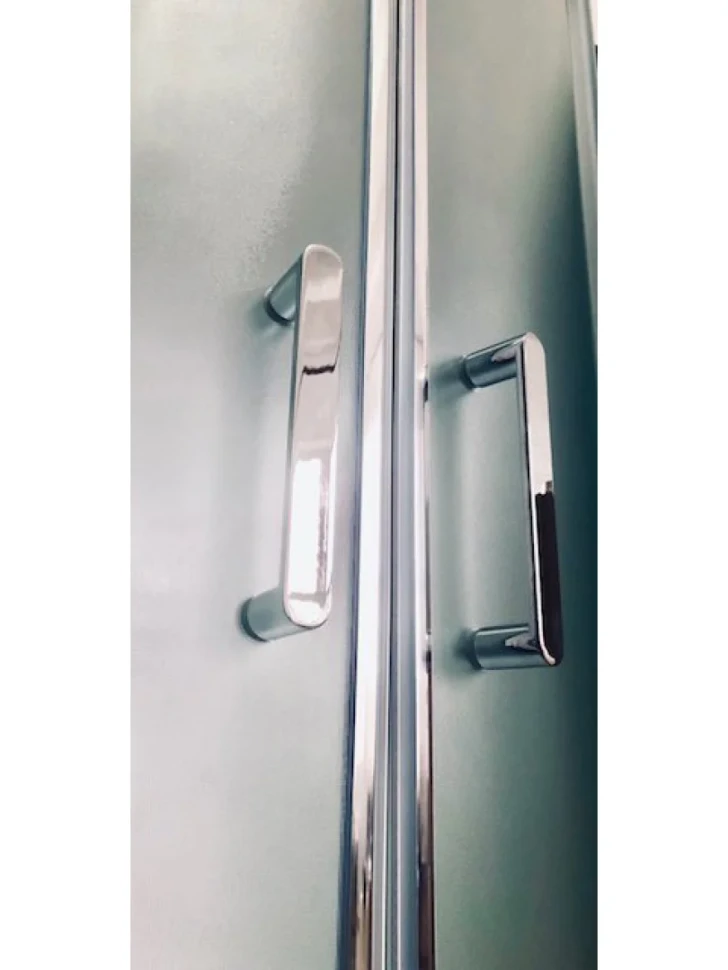 Душевая кабина Royal Bath HP RB90HP6-WC-CH с низким поддоном, с сиденьем
