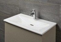 Мебельная раковина beWash Ontario 100x45 белая глянцевая