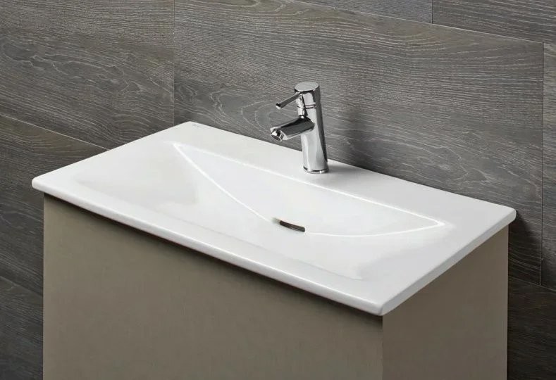 Мебельная раковина beWash Ontario 100x45 белая глянцевая
