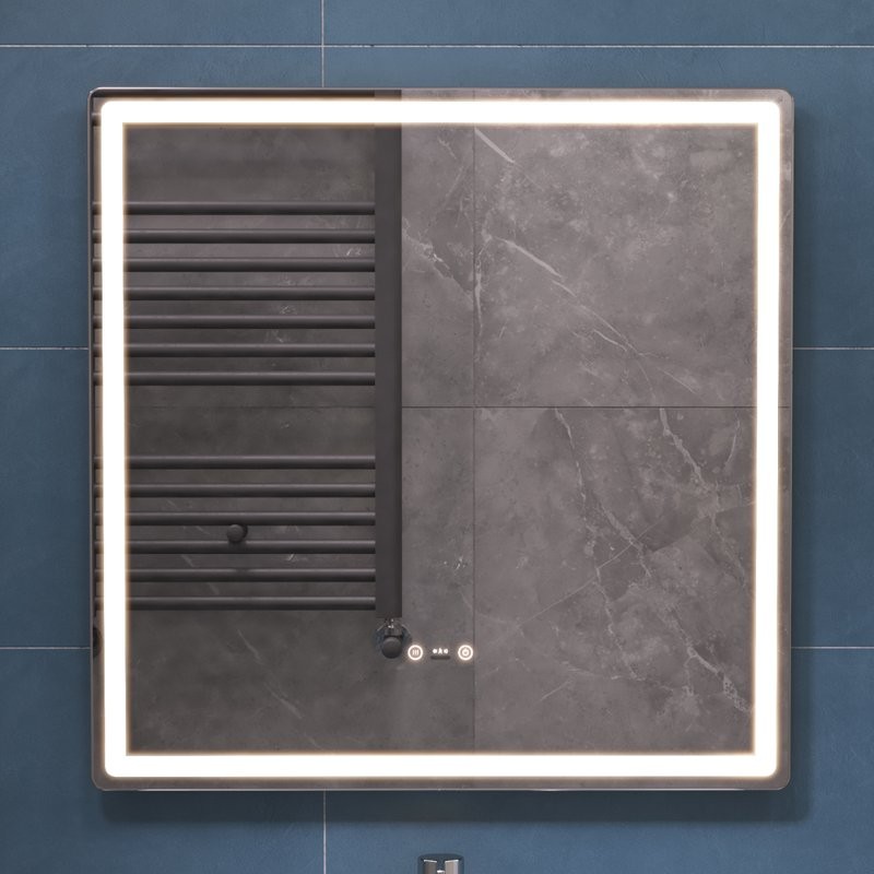 Зеркало Vigo Geometry Step 70 с подсветкой и антизапотевателем