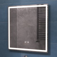 Зеркало Vigo Geometry Step 70 с подсветкой и антизапотевателем